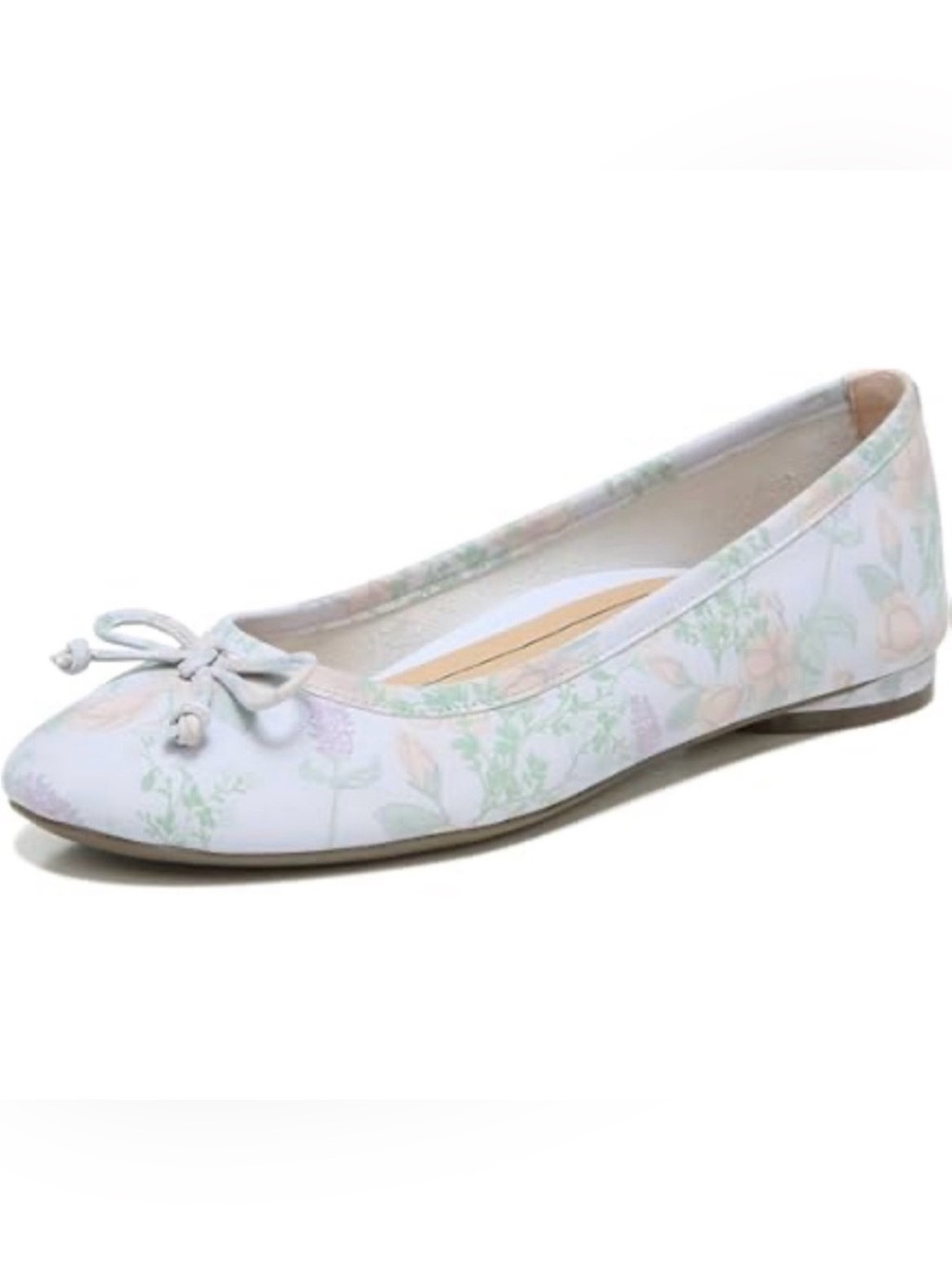 Vionic | Callisto Ballet Flat | Arctic Ice Floral Botanical | Size 10